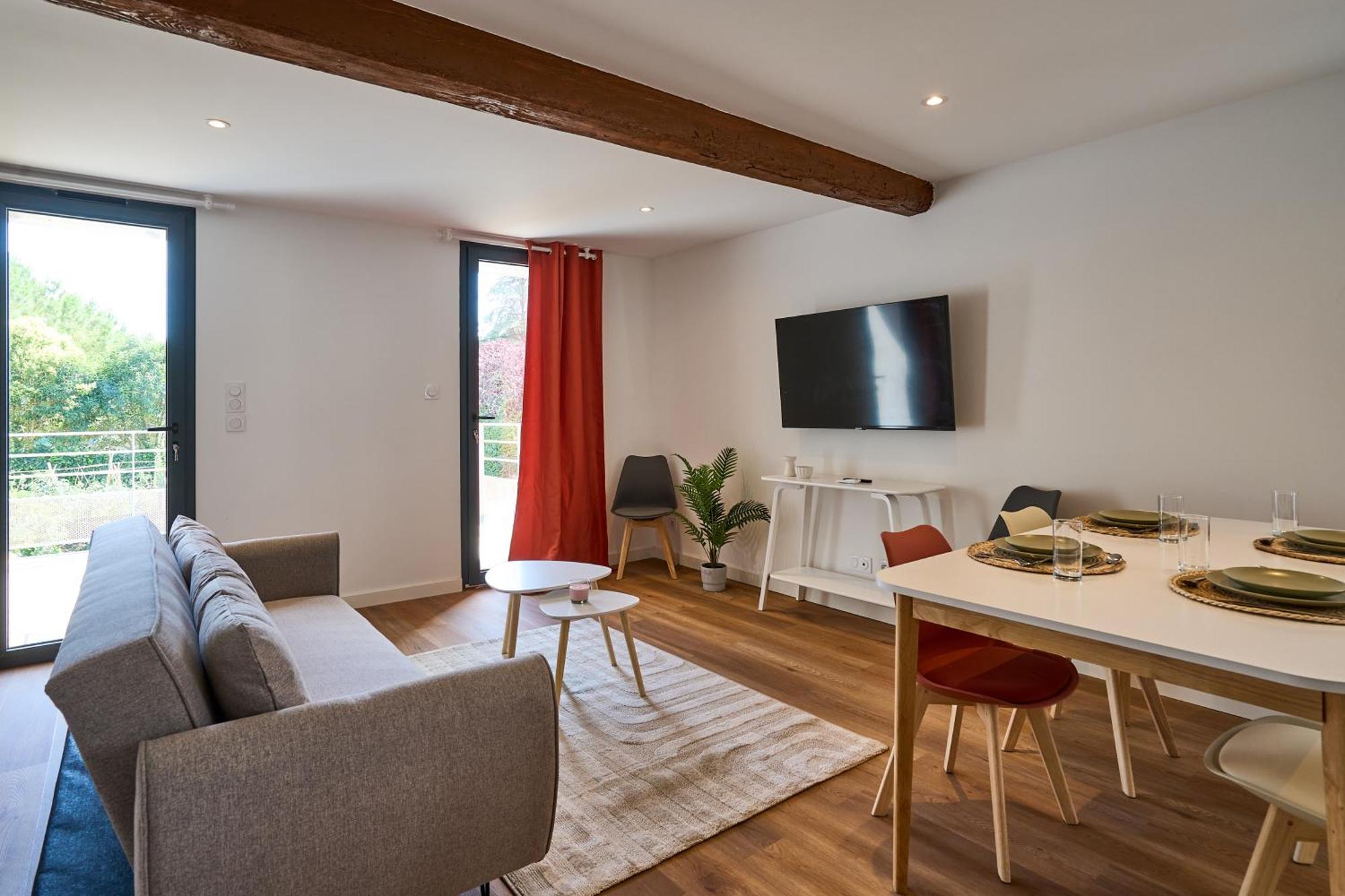Апартаменты Le Rempart Harmonieux - Triplex Au Pied De La Cite Каркассон Экстерьер фото